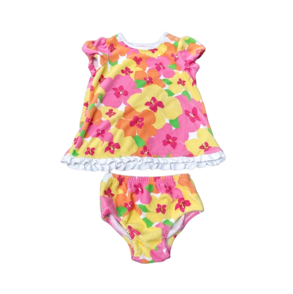 Girls 3-6 month LILLY PULITZER summer Terry cloth dress.